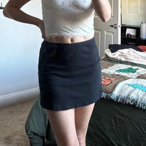 Black Mini Skirt